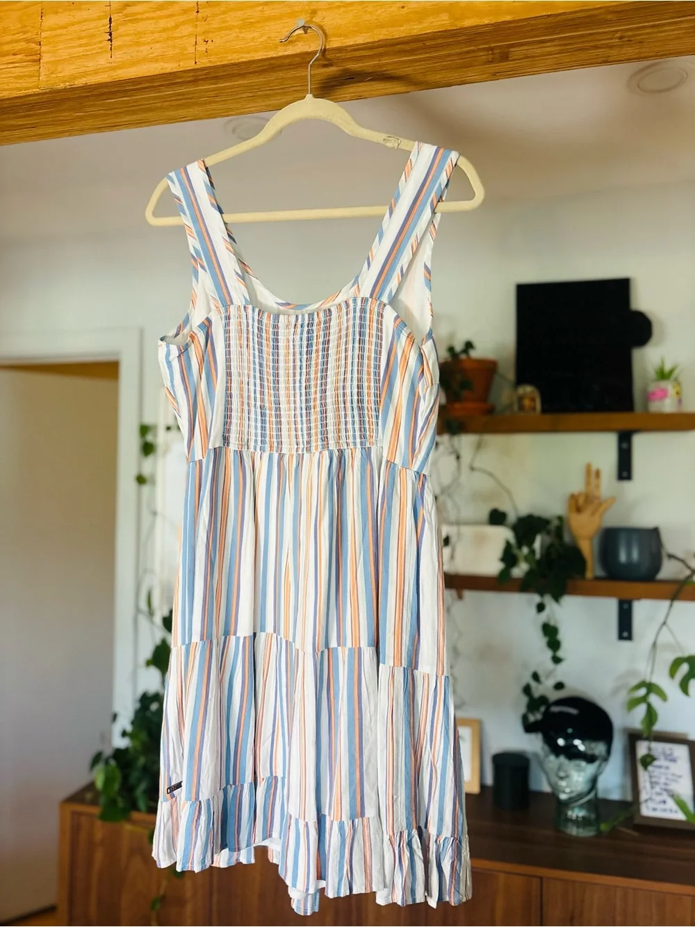 Marilou Wolfe Striped Summer Dress – Size M - Picture 4 of 7